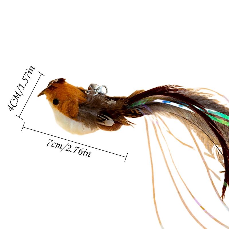 Katzen Spielzeug Federn Nachfüllung Interaktiver Katzen Reißer Nachfüllungen Aufsätze Multifunktionales Interaktives Katzen Spielzeug Für Zuhause Draußen