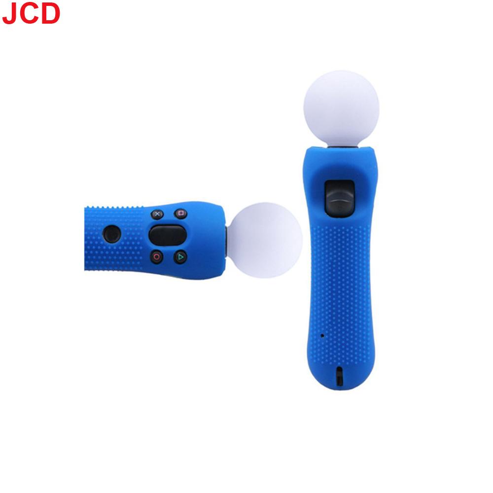JCD PS VR Move Skin for S PSVR Controller Silicone Rubber Anti-slip Protector Case for PS4 VR Motion Console