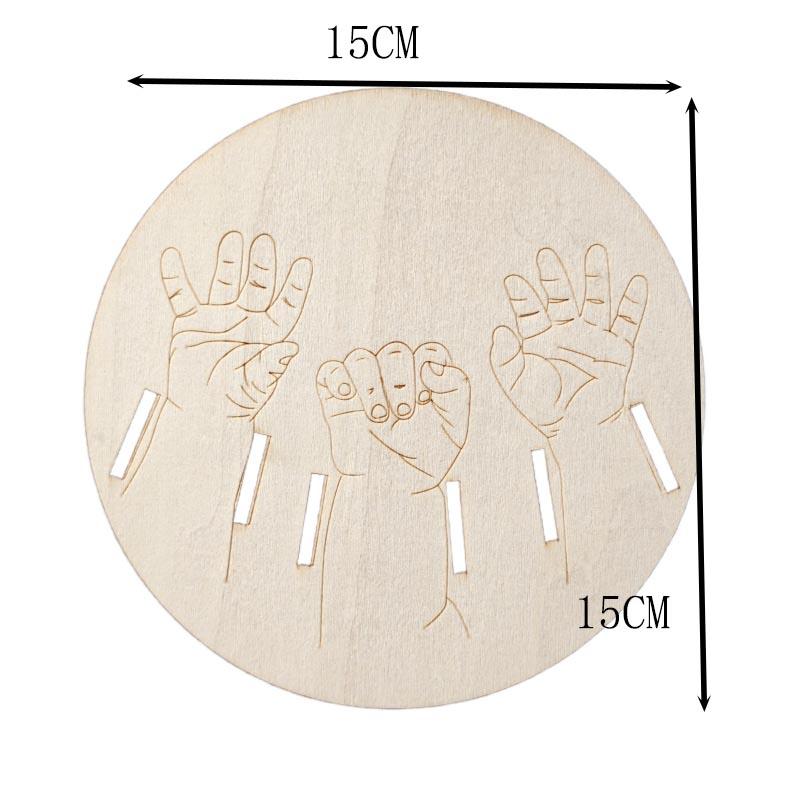 Personalisierbares Baby-Ankunfts-Erinnerungsstück Baby-Geburts-Andenken zum Verschenken Neues hölzernes Baby-Geburtsarmband Gedenk