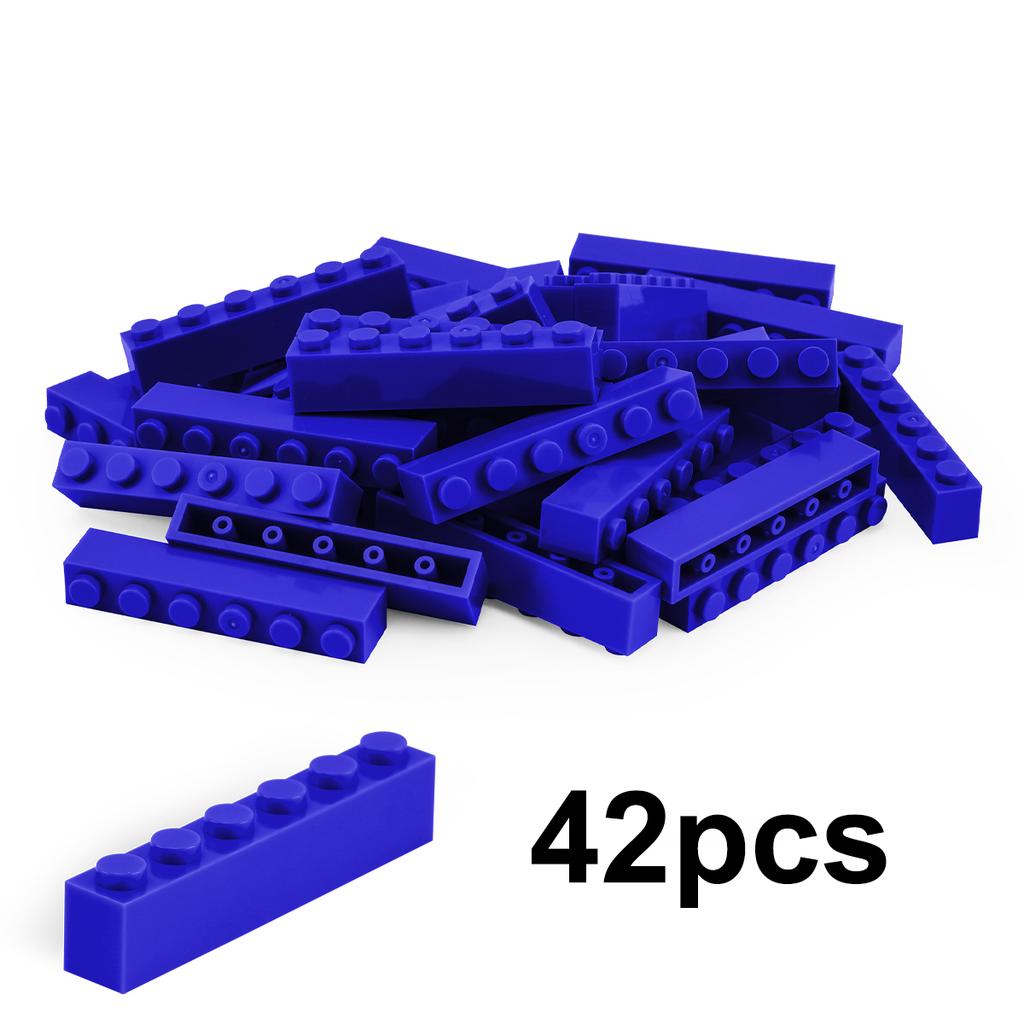 100g1x6high brickBuilding Blocks Thick FiguresBricks Dots Educational Creative SizeCompatible With Plastic Toys forChildren
