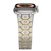 Titanium Color Stainless Steel Bracelet Strap For Apple Watch Ultra 2 49mm Series 10 46mm iWatch 9 8 7 SE 45 44 42 41 40 38mm
