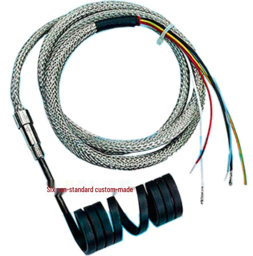 Stainless Steel 220V Hot Nozzle Heater Coil with Thermostat for Injection Molding.