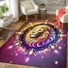 1pc Order of the Lion Print, Design Indoor Area Rug, Soft, Anti-Slip, and Durable Gaming Room Decor for Bedroom, Living Room, and Exercise R
