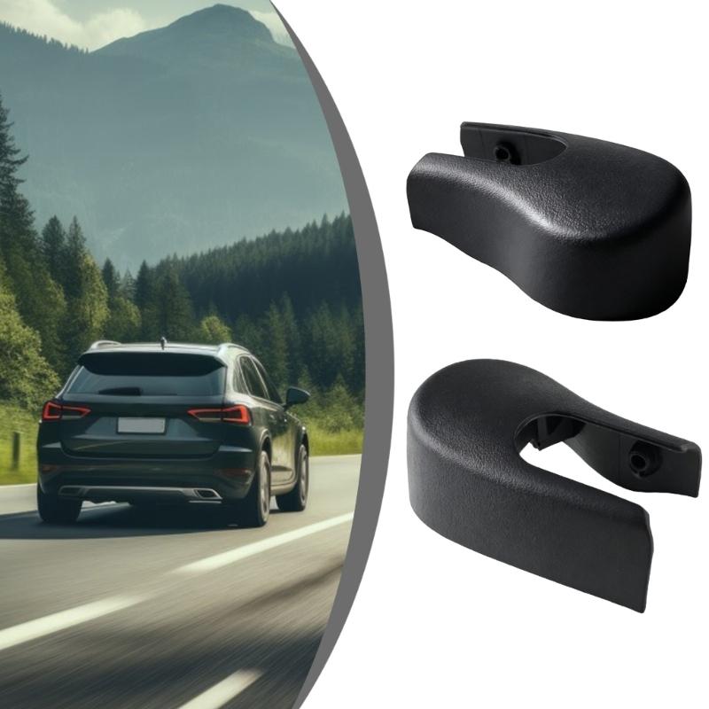 Pair Strong Rear Wiper Arm Caps 61627066175 Replacement Vehicle Rear Wiper Covers Vehicle Spare Part Designed for Carc