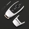 3D AMG Badge Key Cover Auto Remote Key Shell Refit Sticker For Mercedes Benz GLE GLA GLB GLS Class W447 W221 W204 W205 W168 W177