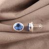 Tanzanite Handmade Gemstone Earrings, 925 Solid Sterling Silver Earrings Dainty Jewelry, Earrings For Engagement Gift