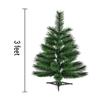 Christmas Pine Tree Tree med 54 dekoration Hängande rekvisita Ornament för bordsskiva Office Small Xmas Tree Party Dekor föremål för hemmet