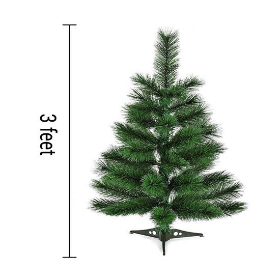 Christmas Pine Tree Tree med 54 dekoration Hängande rekvisita Ornament för bordsskiva Office Small Xmas Tree Party Dekor föremål för hemmet