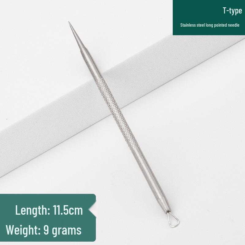 Stainless Steel Blackhead Remover & Acne Needle Set - Beauty Tools