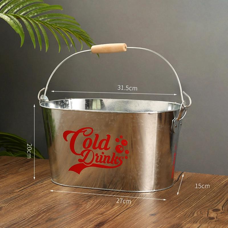 Creative Ice Bucket For Bars And Home Stylish Outdoor Beer Tub KTV Supplies Commercial Champagne Beer Ice Dry Ice Holder