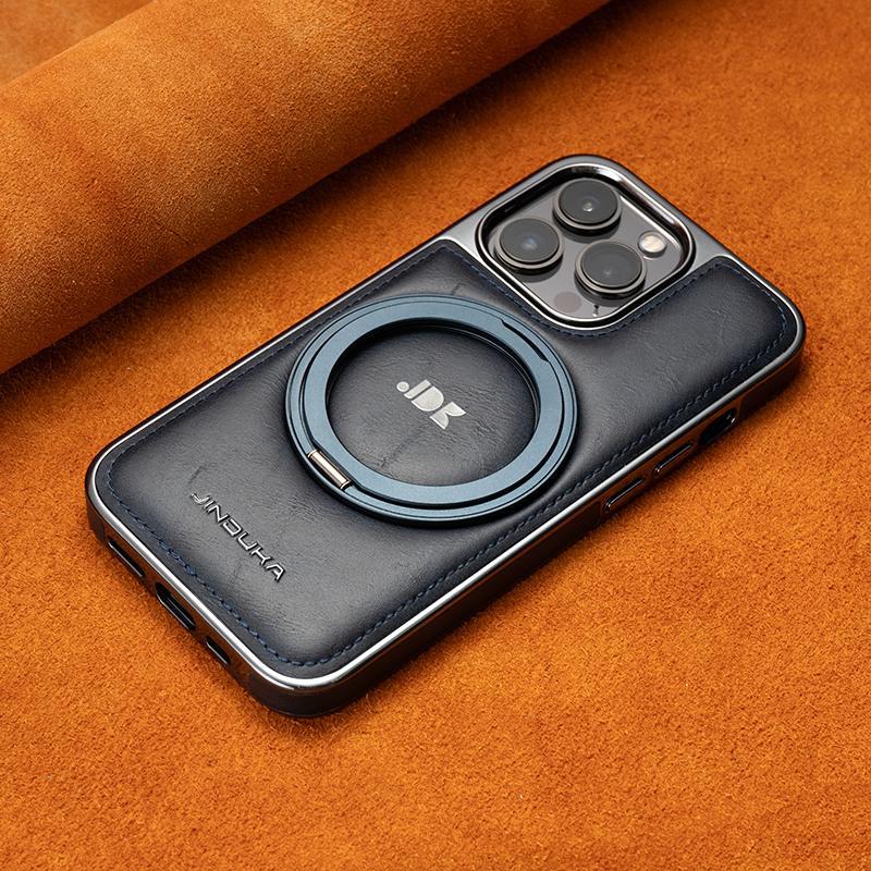 

Подходит для чехла для телефона Apple 15promax, вращающаяся подставка, магнитное притяжение, iPhone14, полная защита 13, противоударный кожаный чехол iPhone 12 6.1 inch