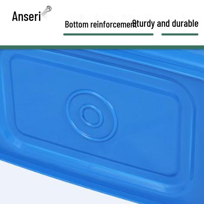 Ansell Plastic Rectangular Trash Can