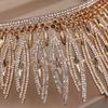 Luxurious Rhinestone Crystal Gold Wedding Big Crown Queen Bridal Tiara Women Beauty Pageant Bridal Hair Jewelry Accessories Gift