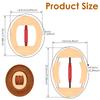 Repacego 4-Wege Holz Cowboyhut Strecker Vielseitiger Baseballkappe Former Kappenform Erhalter Premium Fedora Hutständer für Zuhause