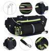 Hiking Waist Bag Fanny Pack with Water Bottle Holder Waterproof Reflective Running Belt Waist Pack for Men Women