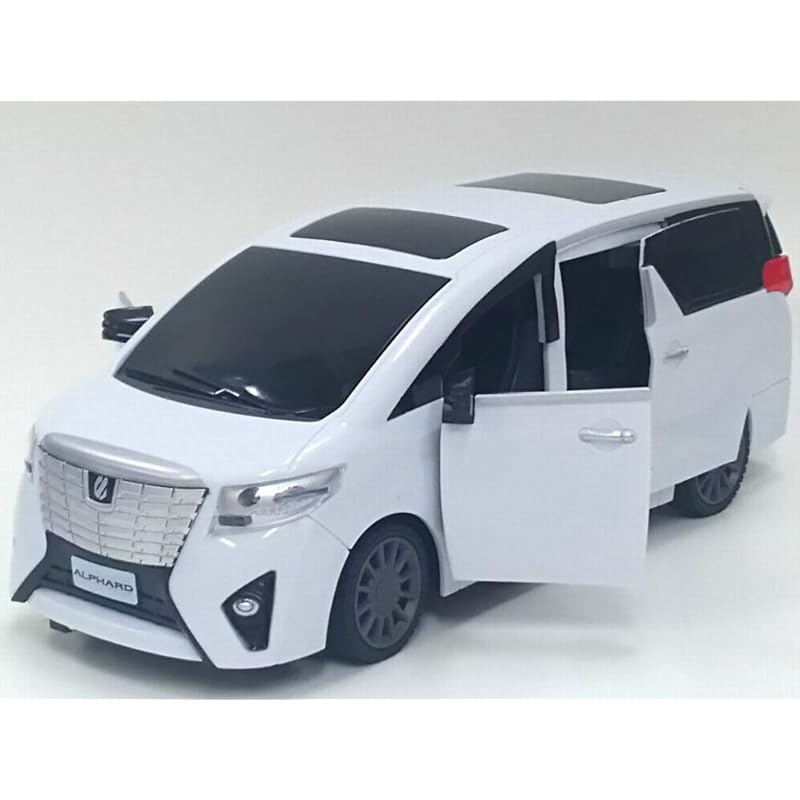 

Linx Toyota Alphard Radio Control Car (White) with Power Sliding Doors