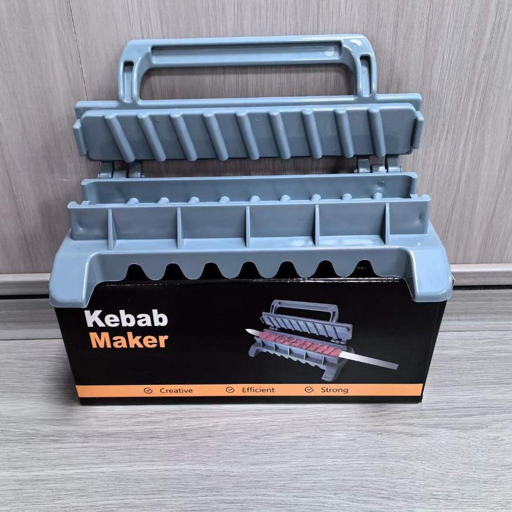 Outdoor BBQ Skewer Maker: Handmade Grill Pan for Cross-Border Grilling