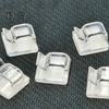 60Pcs Adhesive Cord Organizer Hooks Sticky Wire Holders Mini Size Multipurpose Transparent Cable Management Clips