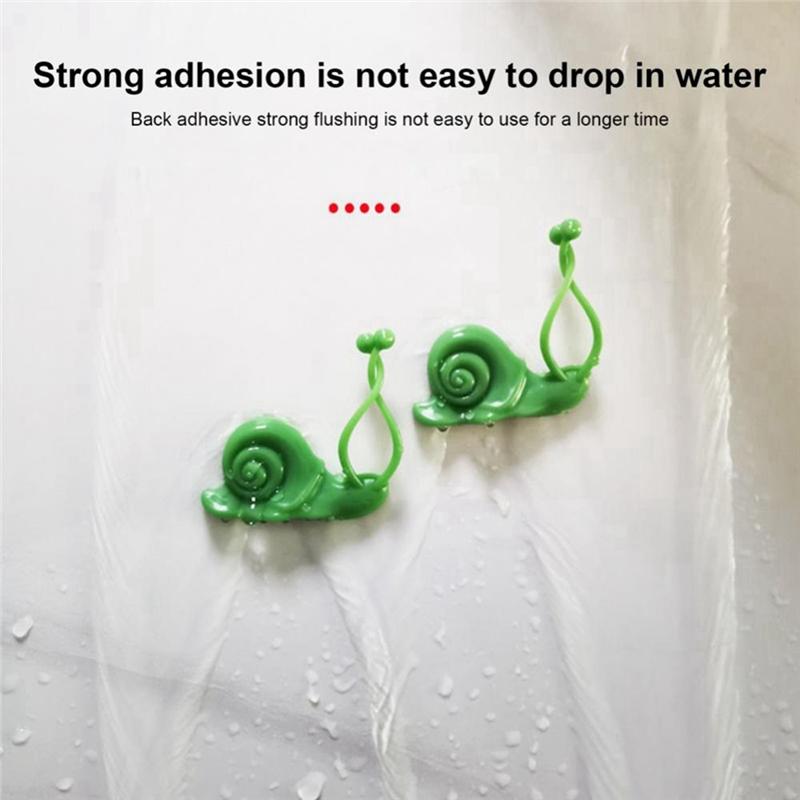 

20Pcs Self-Adhesive Climbing Wall Fixed Buckle Fastener Snail Climbing Tied Vine Buckle For Indoor Gardening зелений