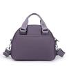 Women's Wrinkled Bag Solid Color Handbag Middle-aged Mother Bag Large Capacity Shoulder Crossbody Bag