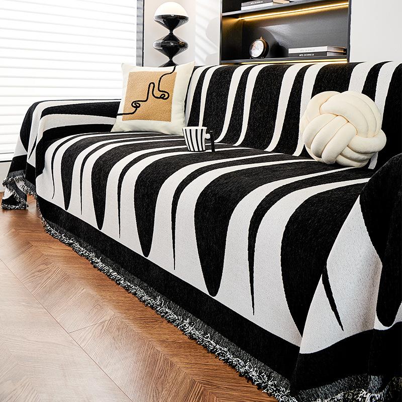 Nordic Instagram Style Serena Sofa Towel Chenille Thickened Anti-Scratching Sofa Cover All-Inclusive Universal Cover Cover Cloth