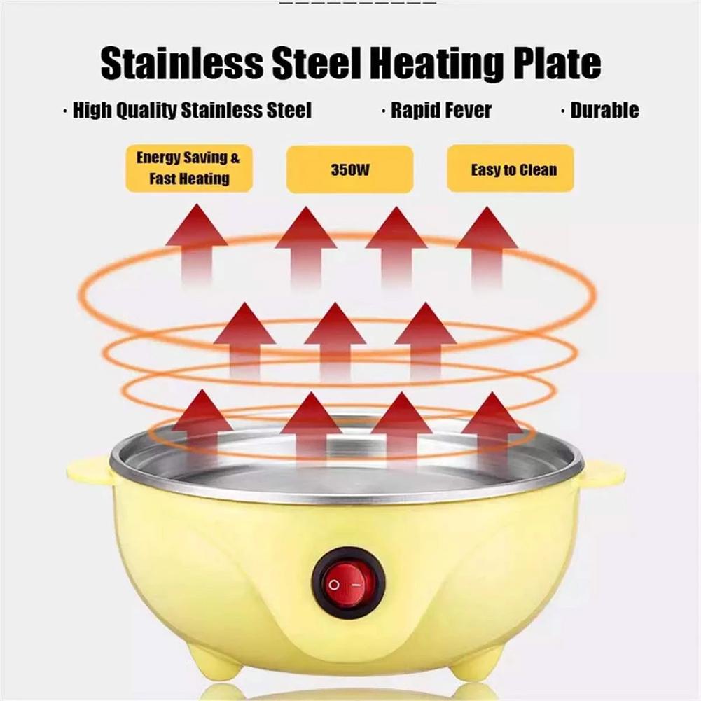 110V/220V Electric Multi-Function Egg Steamer Cooker Rapid 2/3 Layer Kitchen Machine for Cooking Eggs Milk Corn Steamed Boiler