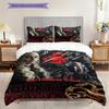 Strength Faith Power Bedding (1 * Duvet Cover + 2 * Pillowcase, Without Core) 2D Flat Soft and Comfortable Bedding Set Christmas Birthday Gift