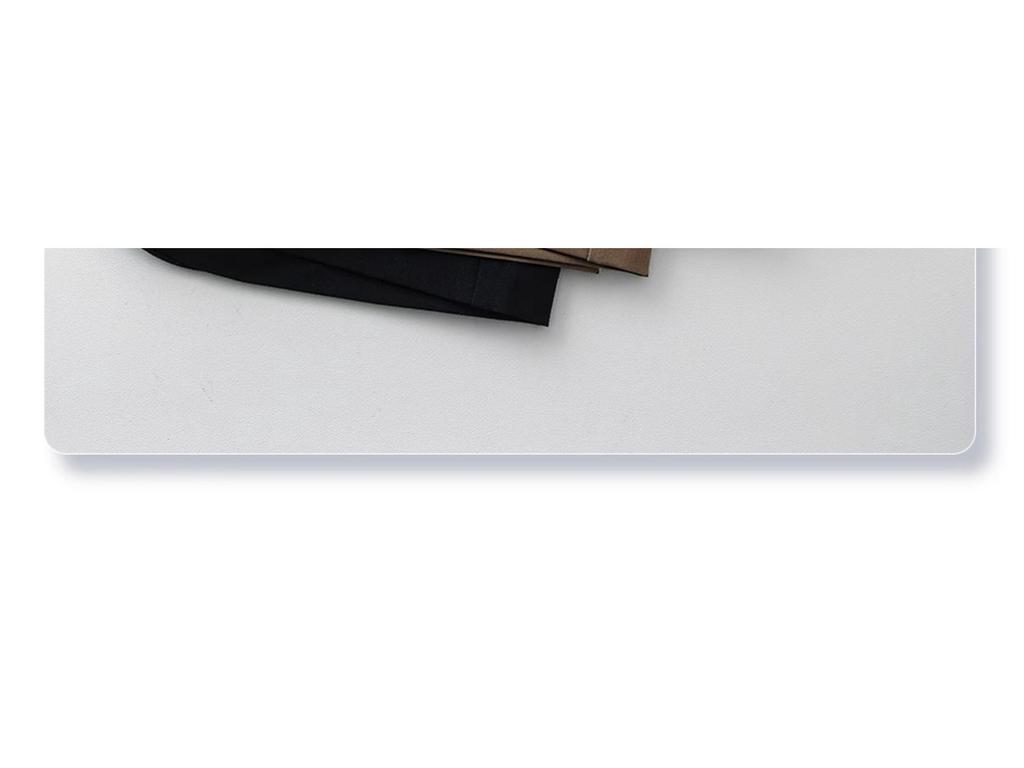 Női Fekete Öltönynadrág - 2025 Tavaszi Kollekció: Laza, Magas derekú, Széles szárú, Alkalmi Ötpontos nadrág.