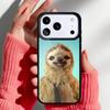 Süßes Faultier Tiere Handyhülle für iPhone 17 16 15 14 13 Pro Max Rückabdeckung für 12 11 Pro Hülle