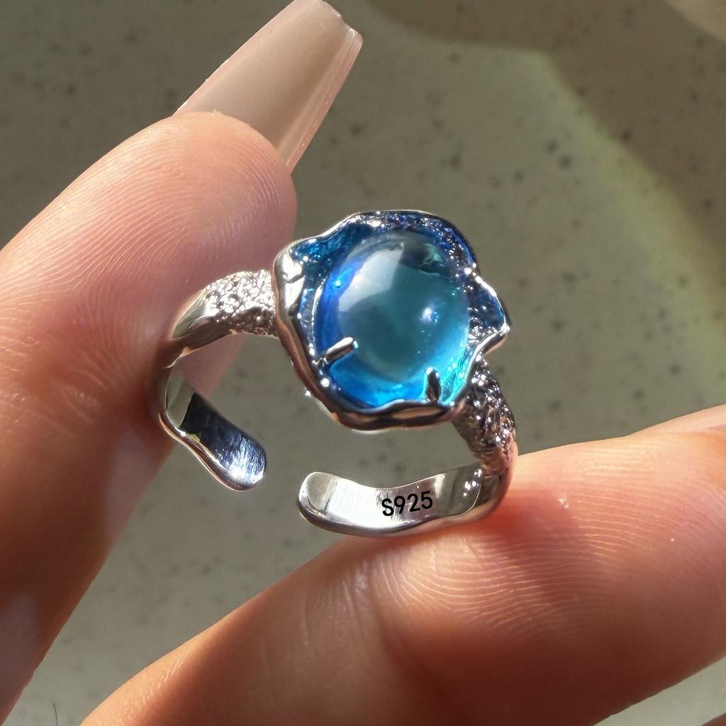 Xiaomi 925 Sterling Silver Rings for Women Couple Minimalist Handmade Simple Sparckling Zircon Ring Fine Jewelry Gift Prevent Allergy