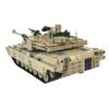 2 in 1 Transforming Track Hummer 1/28 M1A2 ABRAMS MBT Tank Model Military Army World War Building Blocks Bricks Kids Toys