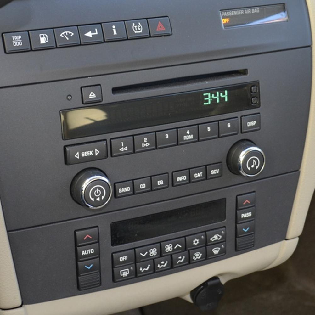 Brand New Sticker Interior 1pc A/C Black Decal Sticker High Grade Vinyl