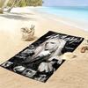 Gaga Print Strandtuch, Großes Weiches Schnelltrocknendes Handtuch für Strand Camping Schwimmen