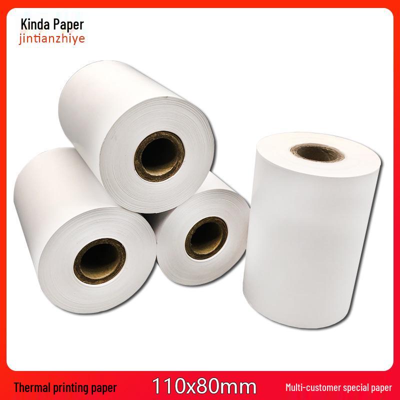 

Doke 110mm Thermal Printer Paper, 110x80, Qins Silk Eulogy Paper