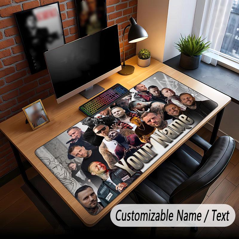 Custom Name Extended Mouse Pad,Kontra K Gaming Desk Mat For Home Office Desktop Decor