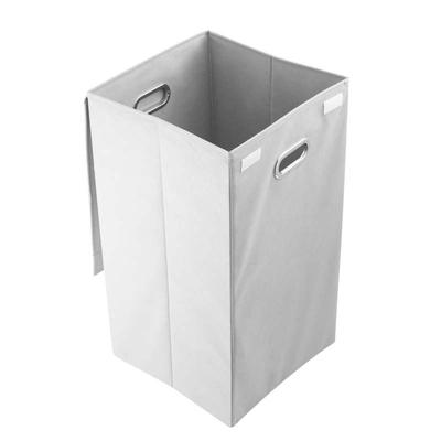 Foldable Laundry Basket With Lid And Handles Cob125