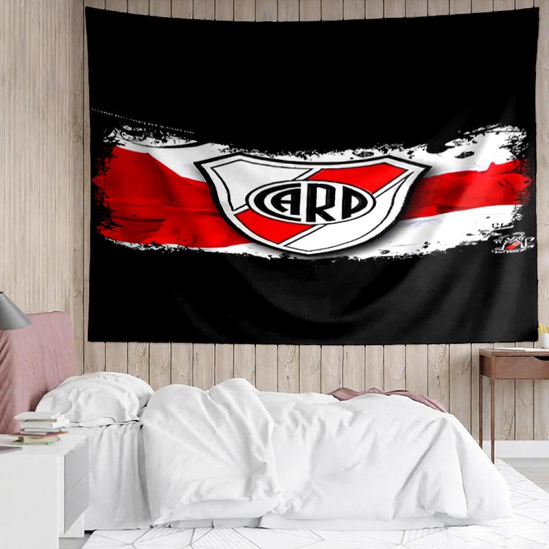 Club Atlético River Plate Tapestry for Bedroom Aesthetic Classroom Tapestries Wall Hanging for Living Room Dorm Office,Ideal Creative Gift