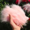 50Pcsdiy Color Feather Full Fleece Turkey Feather Clothing Antique Headdress Pet Toy Handicraft Decoration