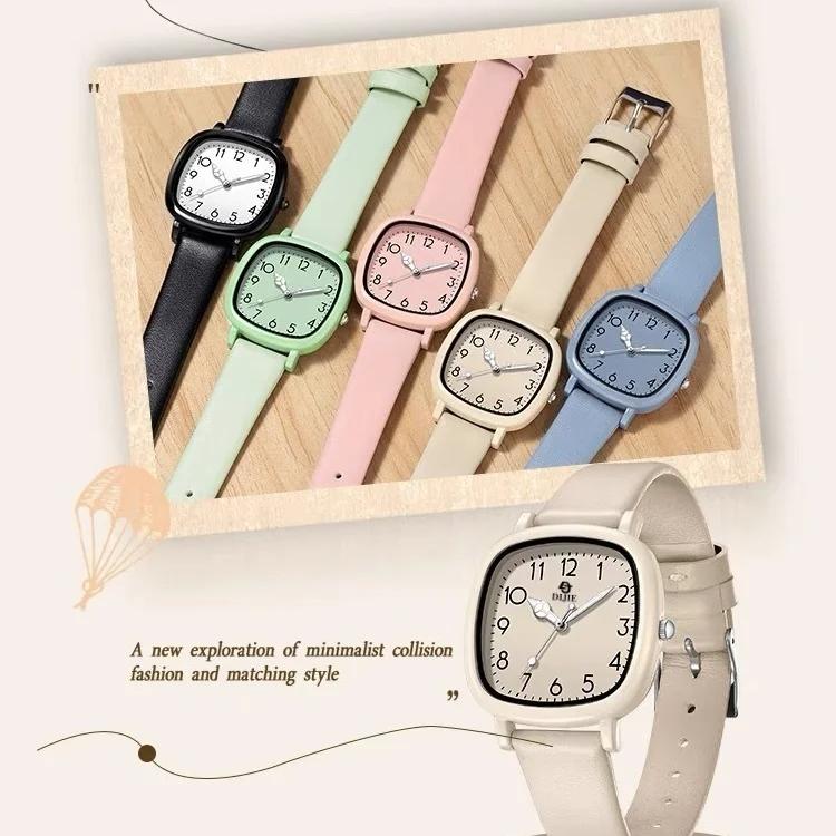 New Fashion Women Watch Silicone Quartz Wristwatches For Women Clock Christmas Gift Valentine's Day Students Watches Reloj Mujer