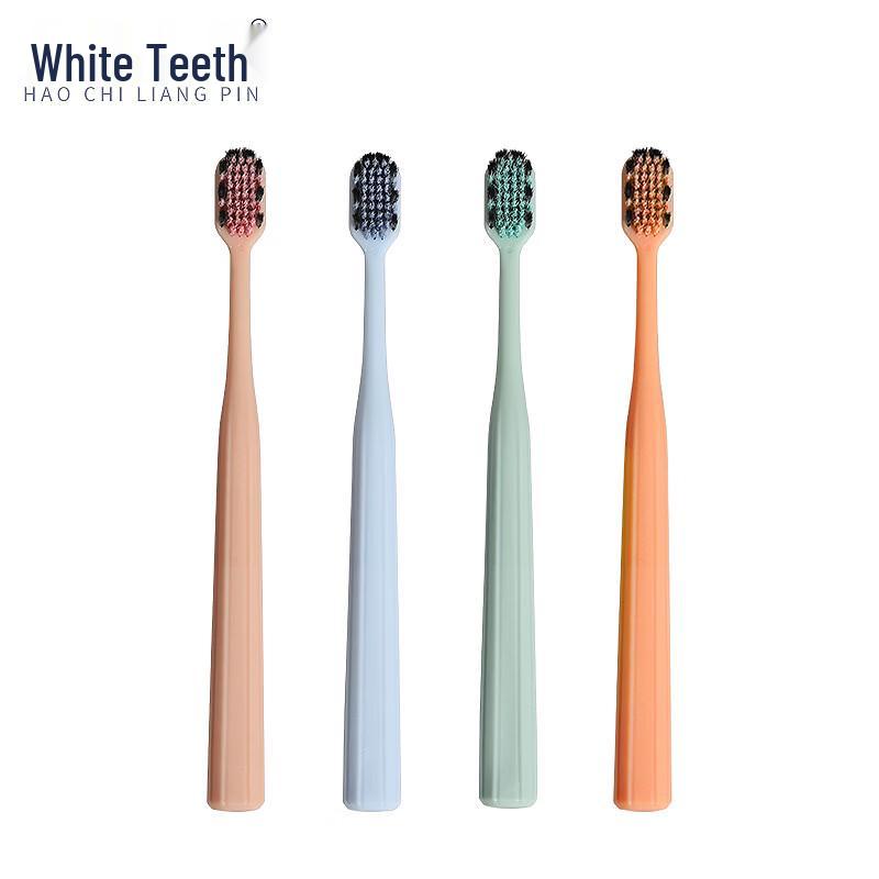 Adult Wide-Head Spiral Soft Bristle Toothbrush