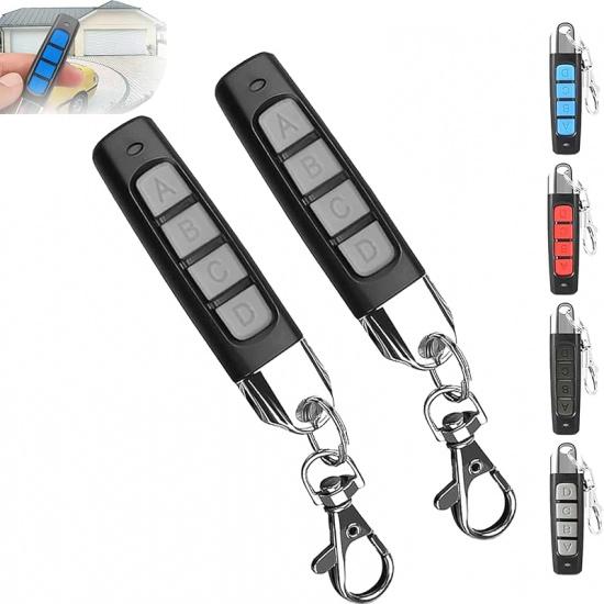 4-in-1 Remote Control Duplicator, Remote Control Duplicator for Cars, Wireless Cloning Key Fob Duplicator, 433MHz Copy Remote Controller, Universal