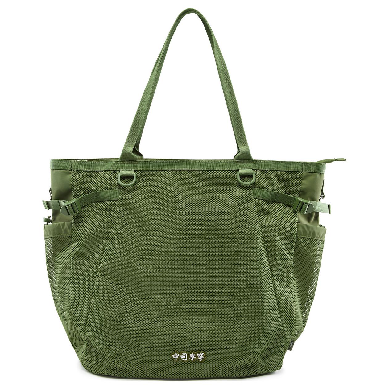 Бренд Li Ning Логотип Модная Повседневная Полиэстер Сумка через плечо Унисекс Сумка через плечо Кипарисово-зеленый ABDV051-2 Cypress Green