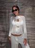 2025 Women's Knit Textured Flower Bikini Cover-up