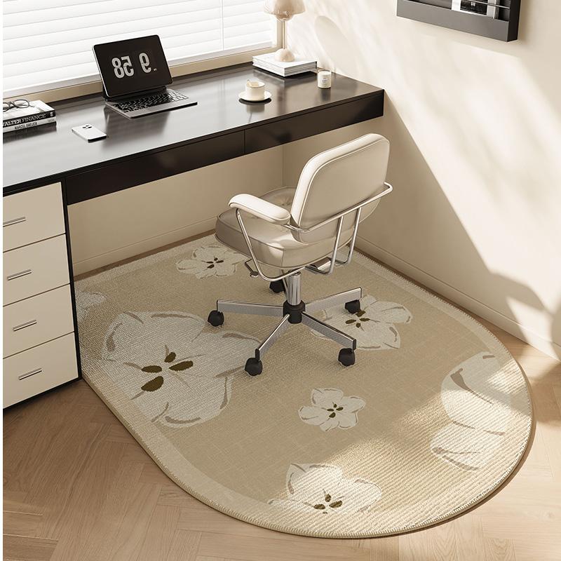 Computer Chair Floor Mat, Soft And Anti-Slip, Bedroom Dressing Table Carpet, Study Desk And Chair Mat, Home Decoration