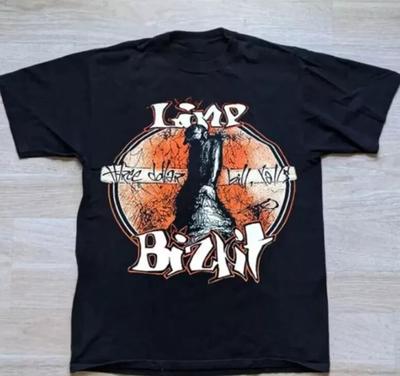Camiseta de gira de Limp Bizkit, Camiseta retro de Limp Bizkit, camiseta de algodón unisex, para fan Camiseta unisex