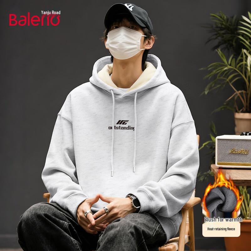 

Baleno Men s Heavyweight Fleece-Lined Hooded Sweatshirt 3XL