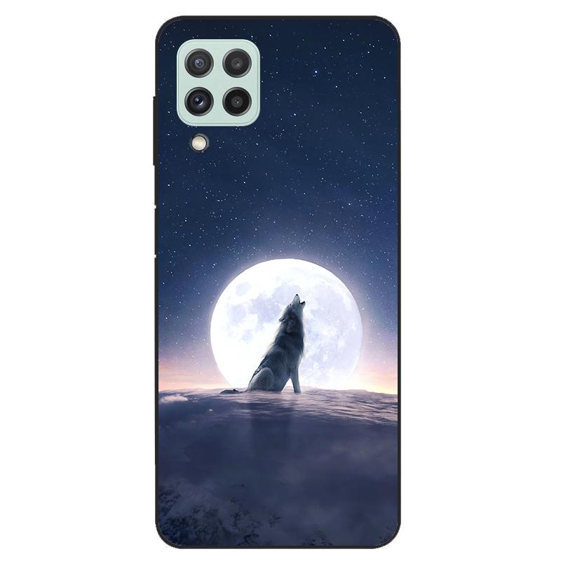 Für Samsung Galaxy M22 M32 4G Hülle Telefonrückseite Für Samsung M22 Weiche Hülle Für Samsung M32 4G M 22 32 Silikonstoßstange 6,4 Zoll