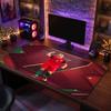 Cristiano Ronaldo Wappen Mauspads, Erweitertes rutschfestes Gummi Schreibtischmatte für Gaming Büro Laptop Fan Geschenk