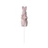 Simulated Short-Pile Moss Easter Bow Bunny Home Decoration For Gardens And Patios.