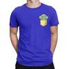 Sgt Frog Keroro Pocket Men Womens T Shirt  Vintage Tee Shirt Short Sleeve O Neck TShirts 100 Cotton Printed Tops